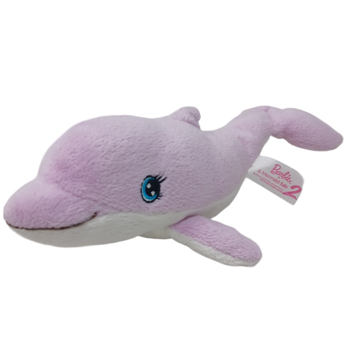 Clean Fun Barbie Zuma Dolphin Mermaids Tale 2 Purple Stuffed Animal Plush Toy