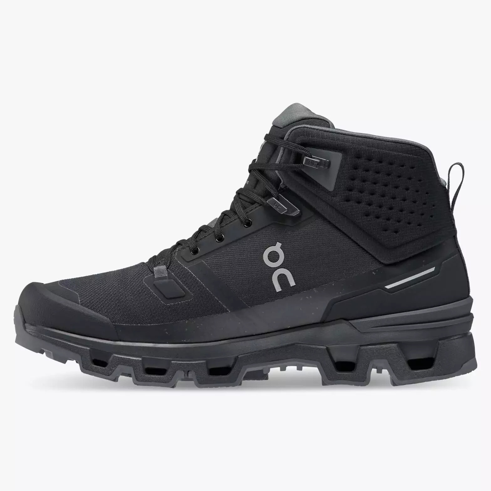 Pre-owned On Men's Cloudrock 2 Waterproof Black Eclipse Hiking Boots Shoes Size Us 7-11 In Black / Eclipse