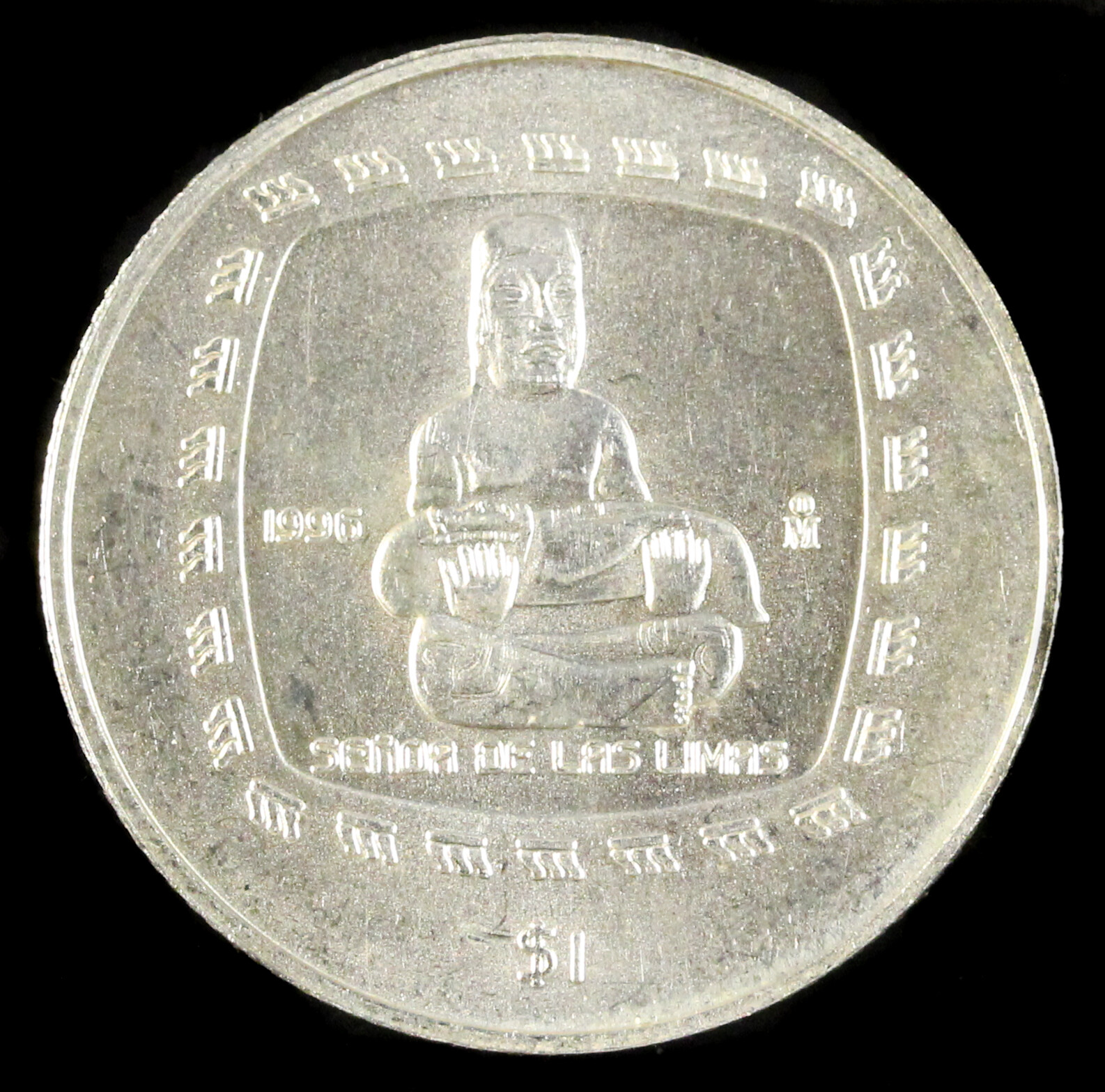 1996 Mexico Senoa de las Limas 1/4oz Silver 1 Peso Coin | eBay