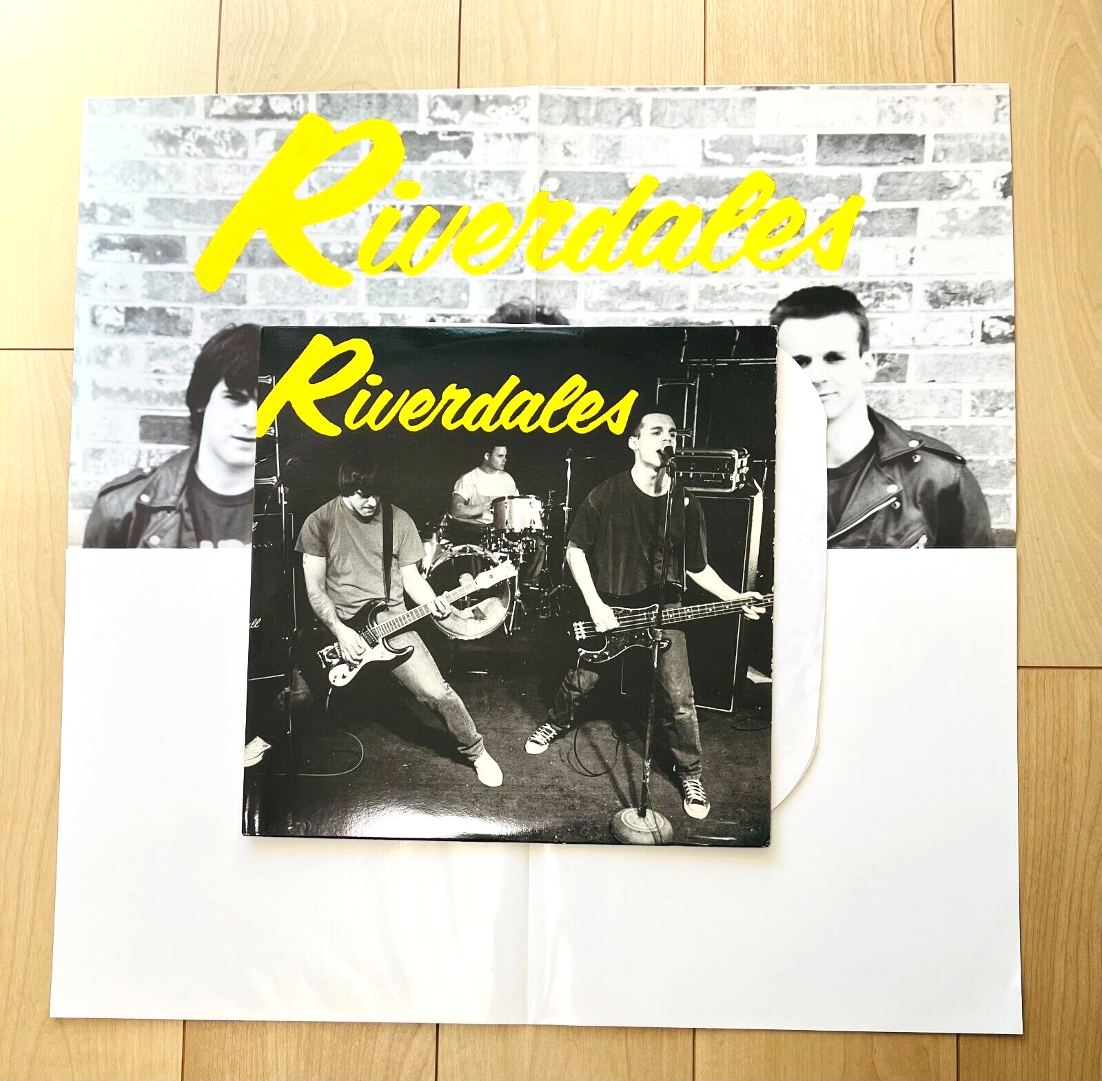 激安直営店 Riverdales / Poster BIG LP ORIGINAL US 1995 Riverdales 洋楽