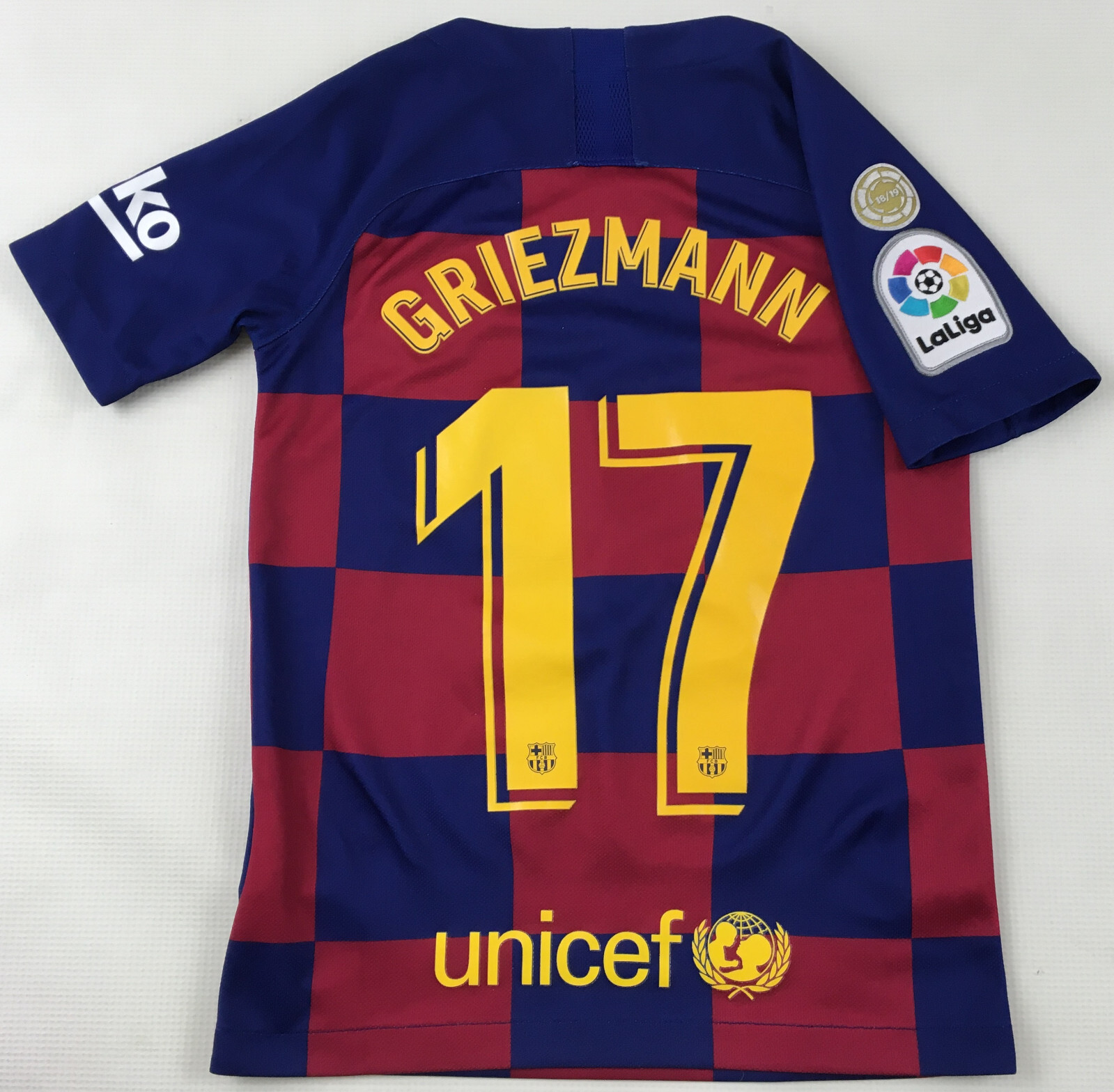 FC Barcelona 2019 2020 #17 Griezmann Nike shirt jersey