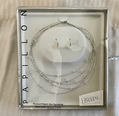 PAPILLON Accessories Necklace|Earrings  *NEW*