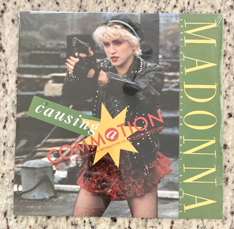 SEALED! USA 12” Maxi Single: Madonna Causing A Commotion Remix