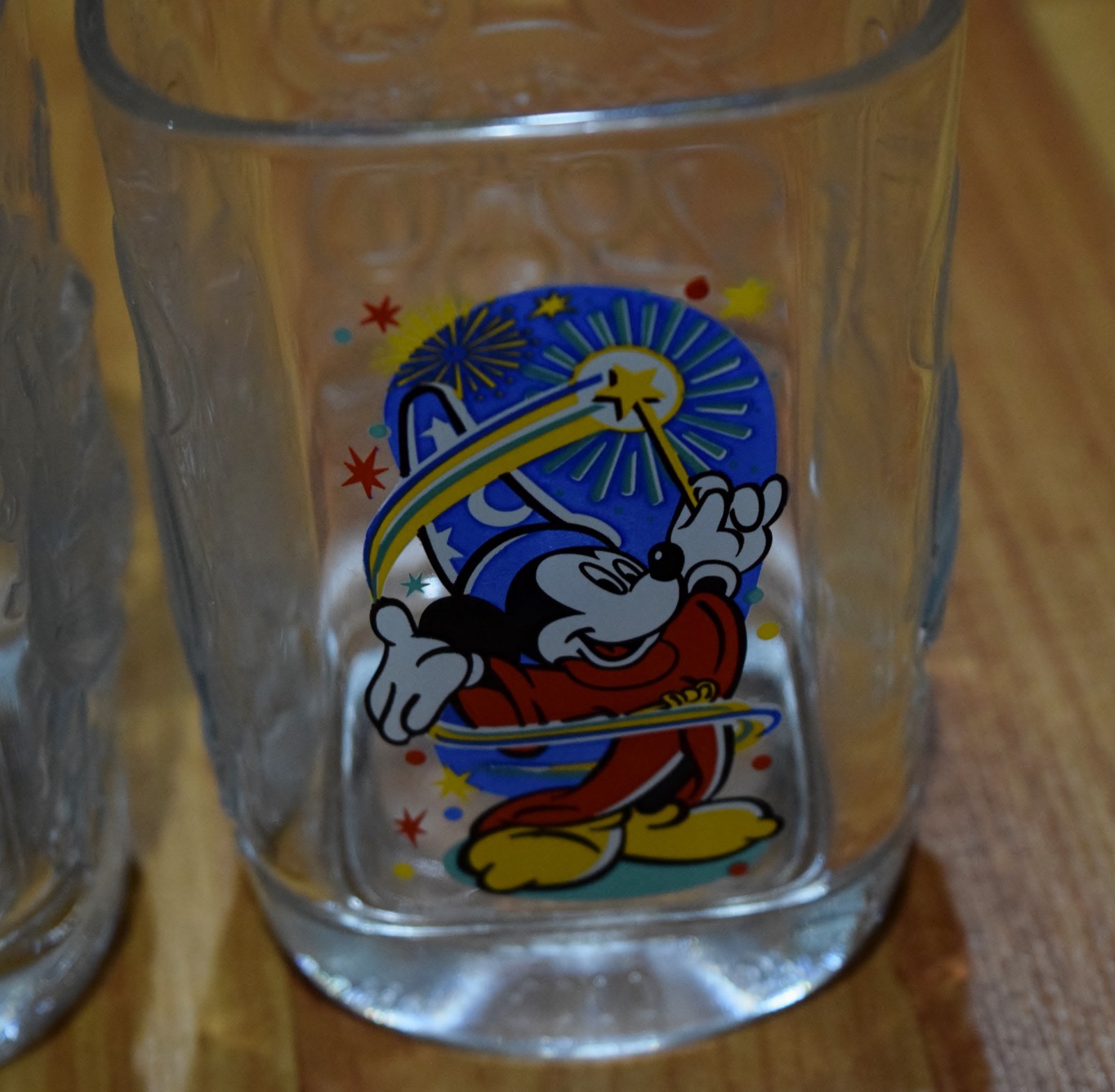 Disney's Mickey 2000 complete millenium glass set from McDonald's mint condition