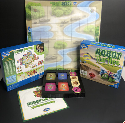 Robot Turtles Board Game Thinkfun for Little Programmers Preschool STEM Coding