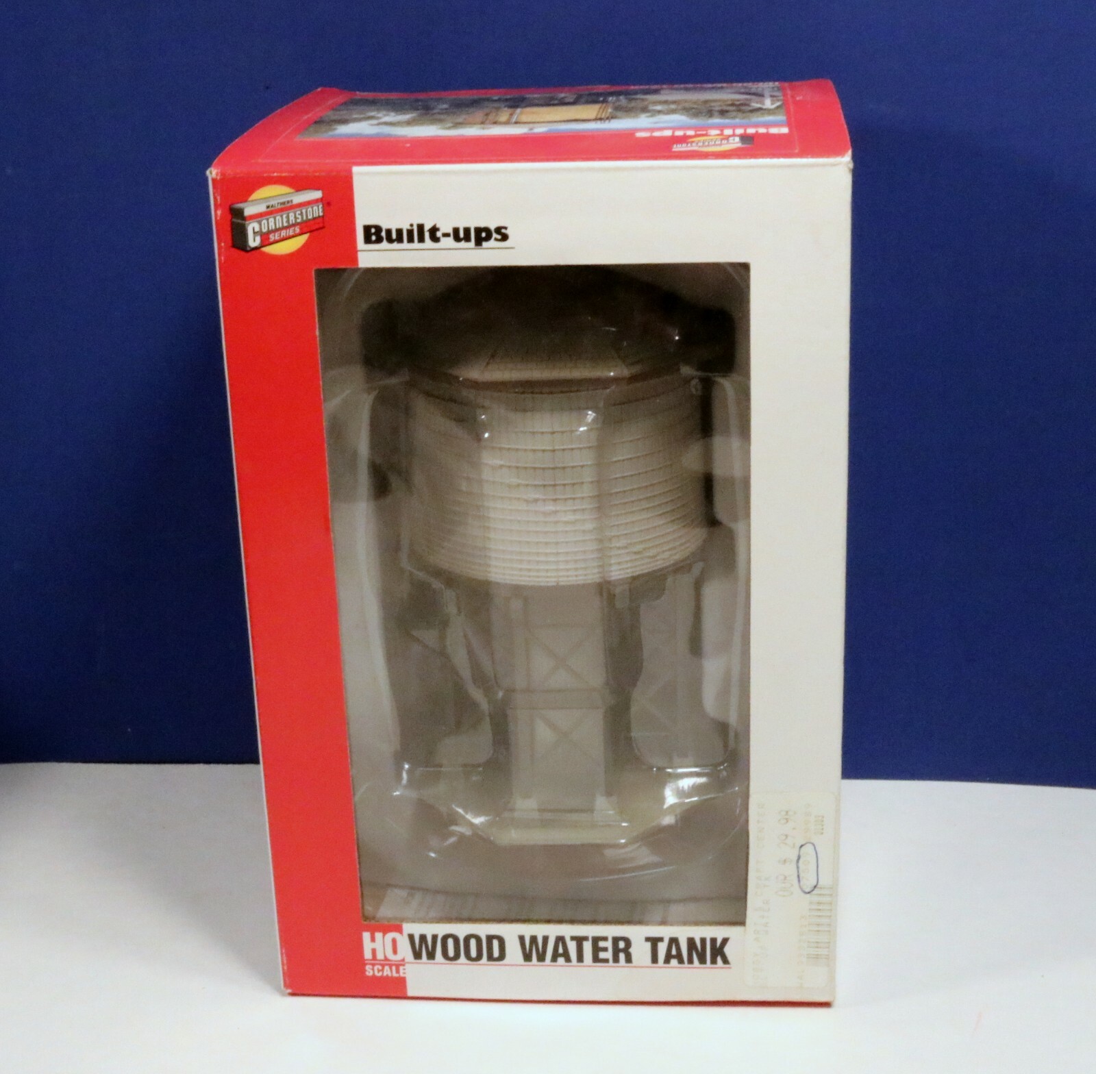 Walthers Cornerstone HO Scale Built-Up WOOD WATER TANK 933-2813