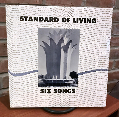 STANDARD OF LIVING Six Songs 12''  EP (1982) Minimal Synth/Post Punk SEALED ORIG.