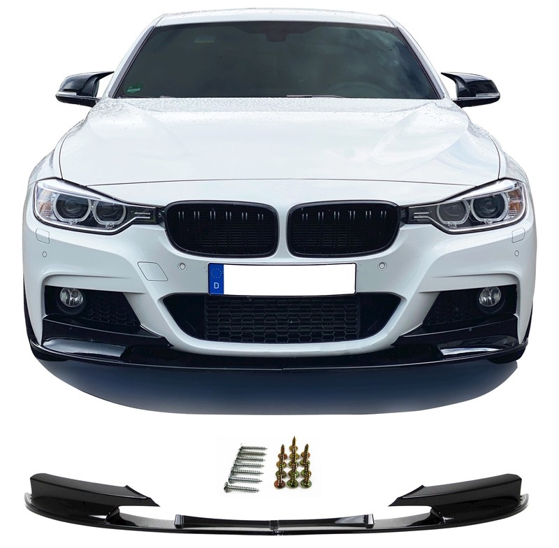 Spoilerlippe FÃ¼R Bmw 3er F30 F31 2011-2019 Sport Look Schwarz HochglÃ¤Nzend + Abe