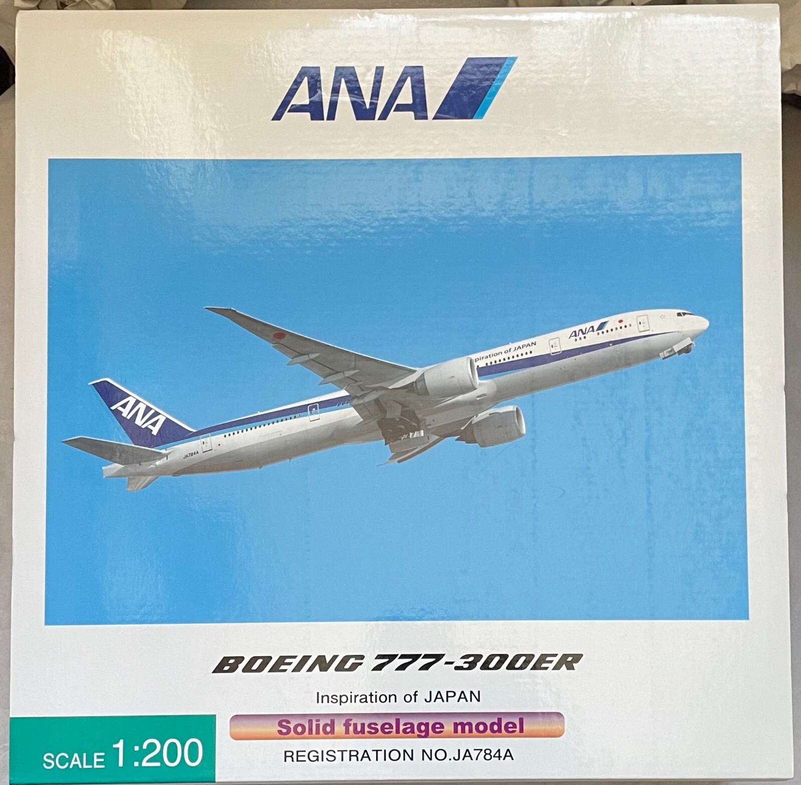 新品未開封】全日空商事 1/200 ANA B777-200 JA714A 1/200 B777-300ER ANA