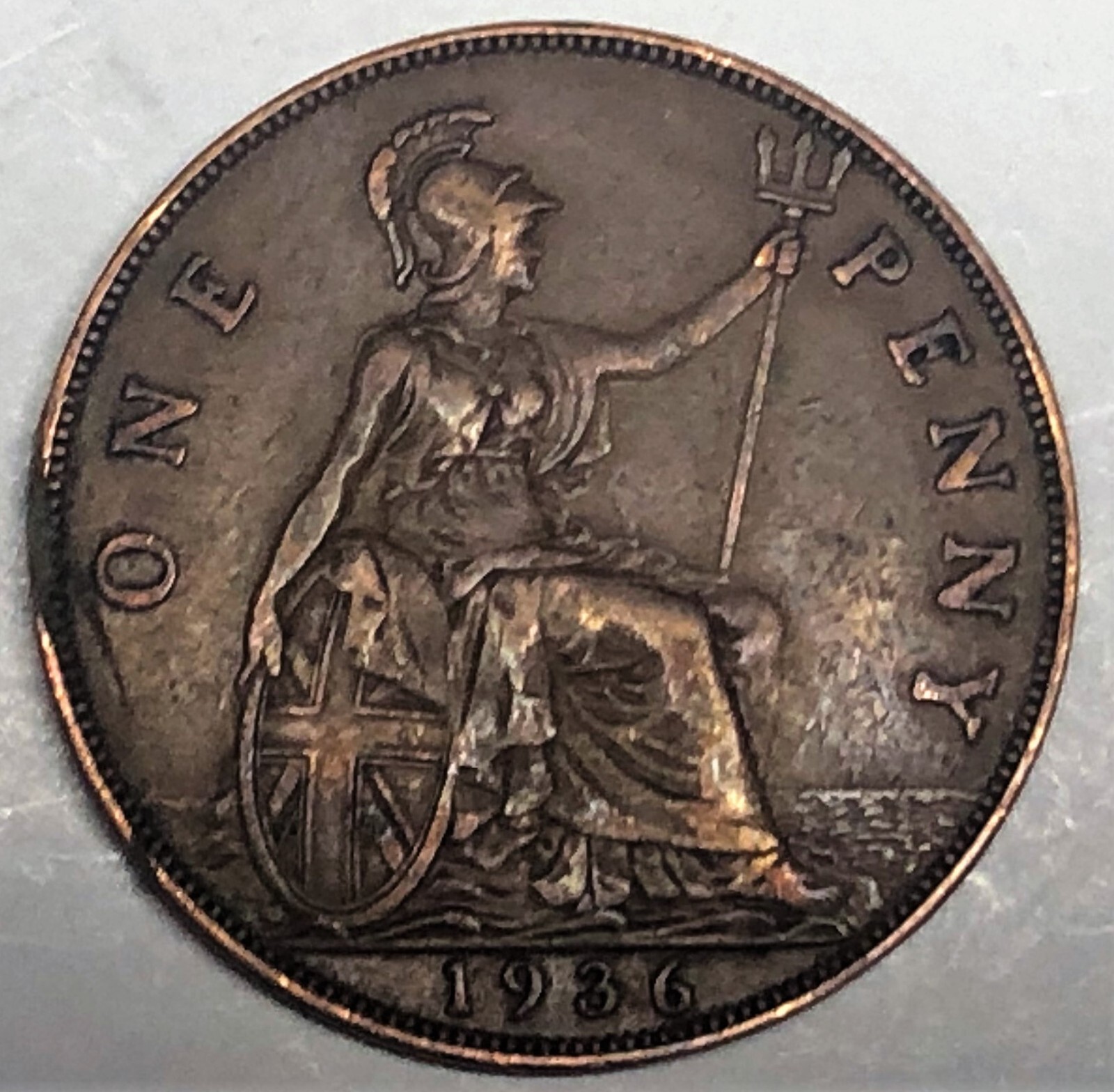 C908 GREAT BRITAIN COIN, LARGE PENNY 1936 | eBay