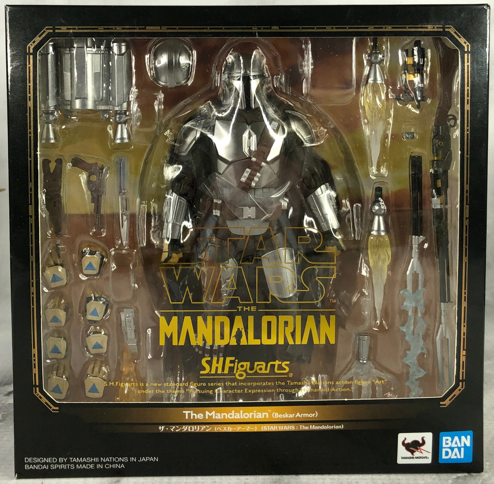 S.H. Figuarts Star Wars The Mandalorian (Beskar Armor) S.H. Figuarts Star Wars The Mandalorian (Beskar Armor)