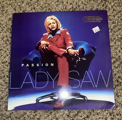 Lady Saw Passion 12  Vinyl Record Promo Copy 1997 VP Records