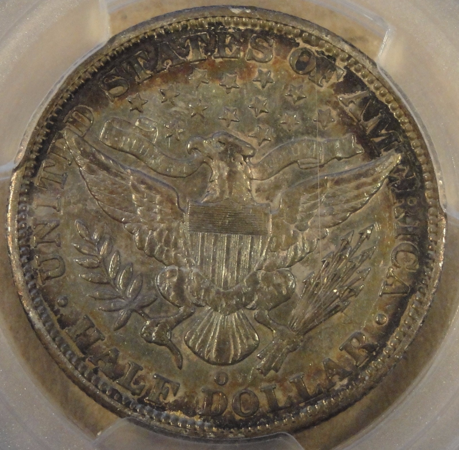 1893-O Barber Half Dollar PCGS AU50