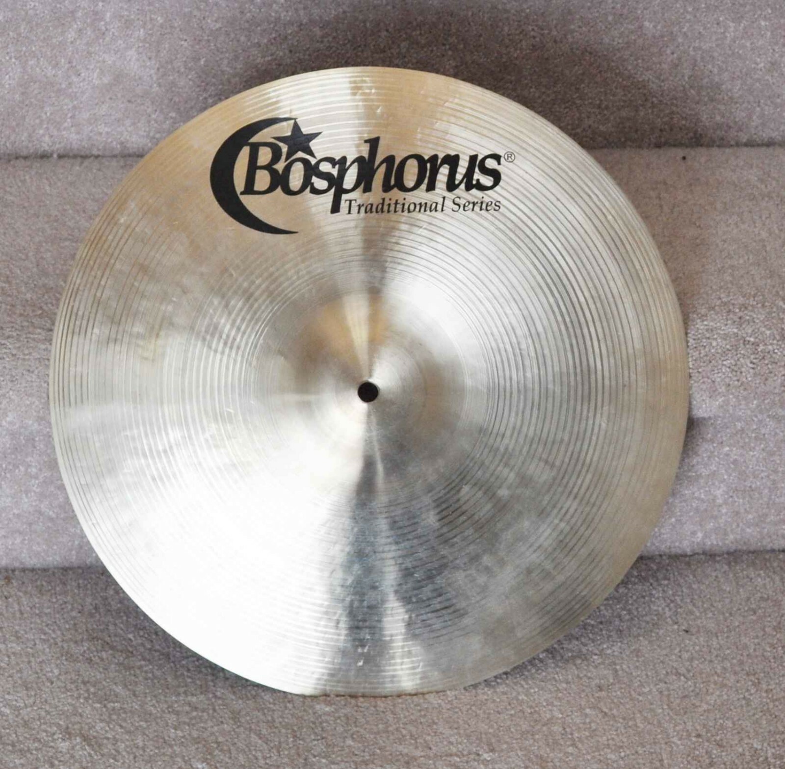 Beautiful!  Bosphorus 16 Traditional Cymbal - tested as hi hat not crash