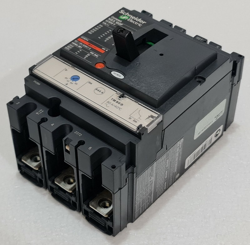 Schneider Electric Lv429003 Disjoncteur Nsx 100f W/56/80a Voyage UnitÃ©