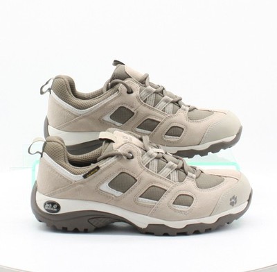 JACK WOLFSKIN WOMENS VOJO HIKE 2 TEXAPORE SHOES UK 3.5 EU 36 BEIGE RRP £85 AD