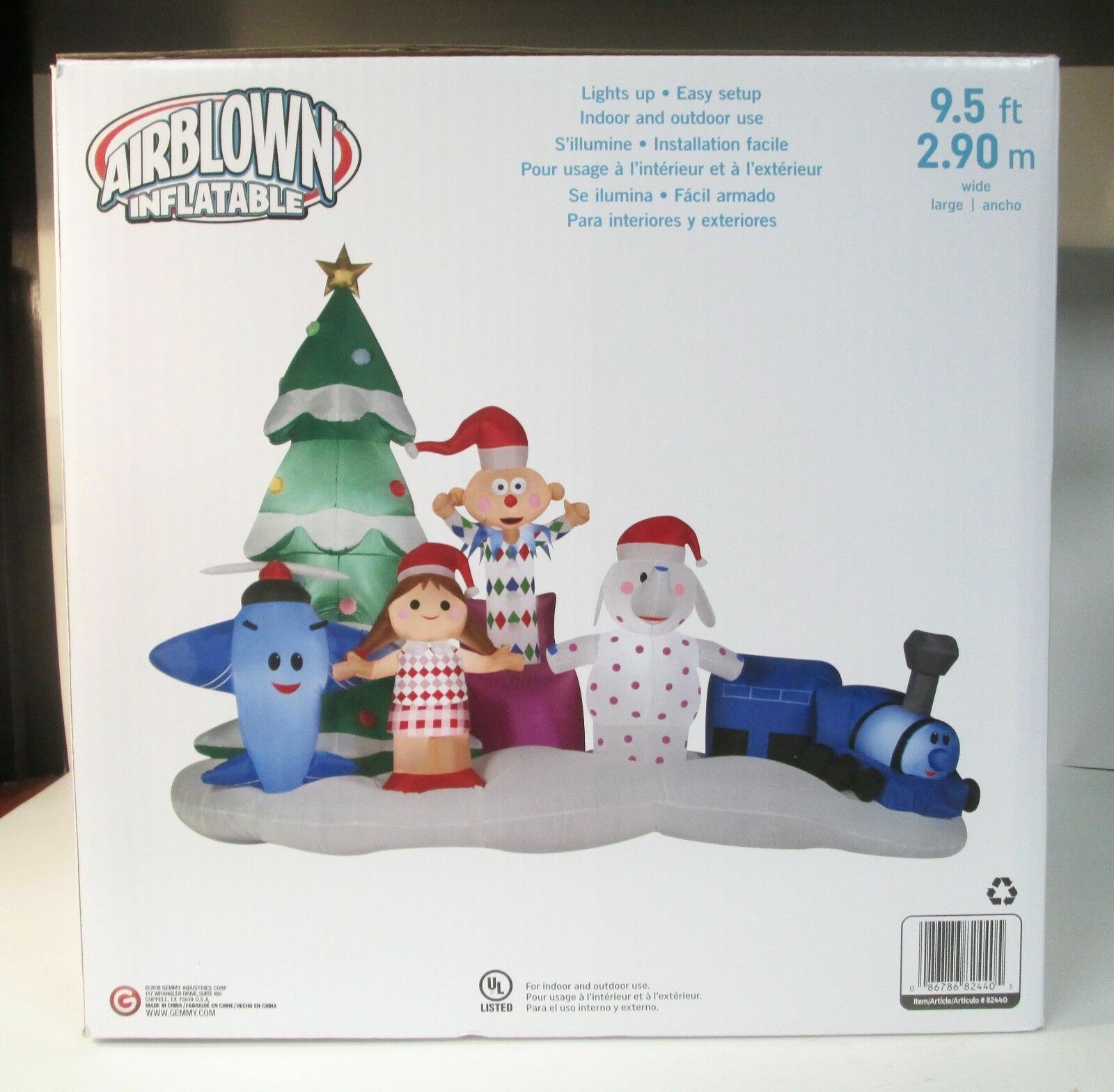Outdoor Holiday Decorations Airblown Gemmy Inflatable 9 1 2