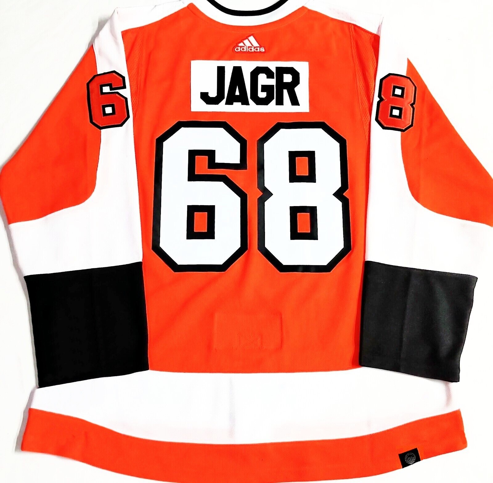 NWT-PRO-52 JAROMIR JAGR PHILADELPHIA FLYERS ADIDAS PRIMEGREEN
