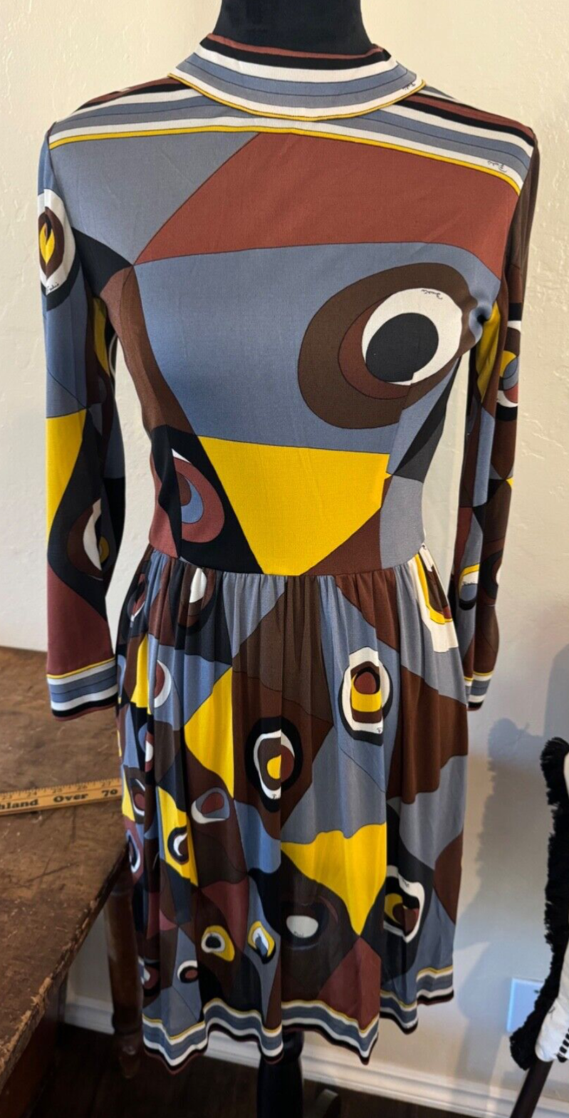 Vintage Emilio Pucci for Saks Fifth Avenue 100% pure silk