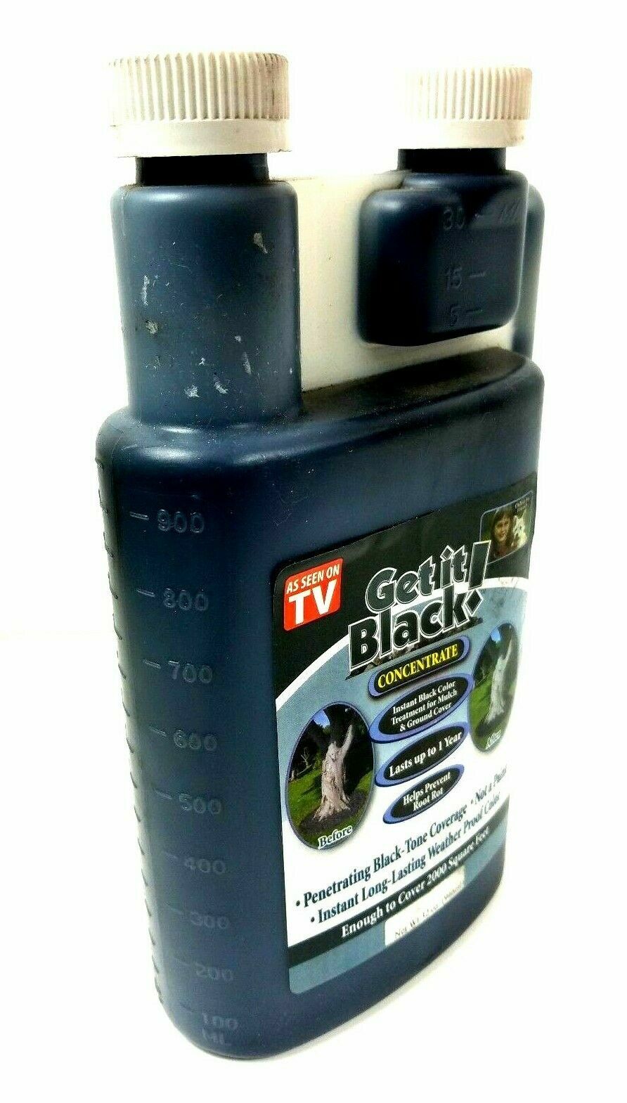 Science Solutions Get It Black Concentrate, Instant Black Color Mulch Treatment