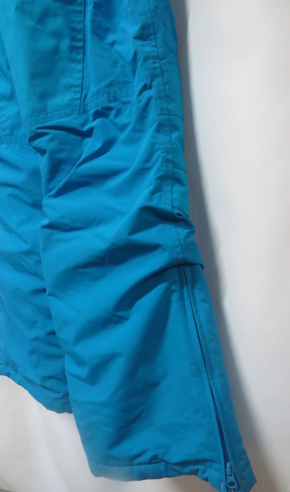 Lands End Kids Blue Ski Waterproof Insulated Snow Pants 16+ Grow Alongs