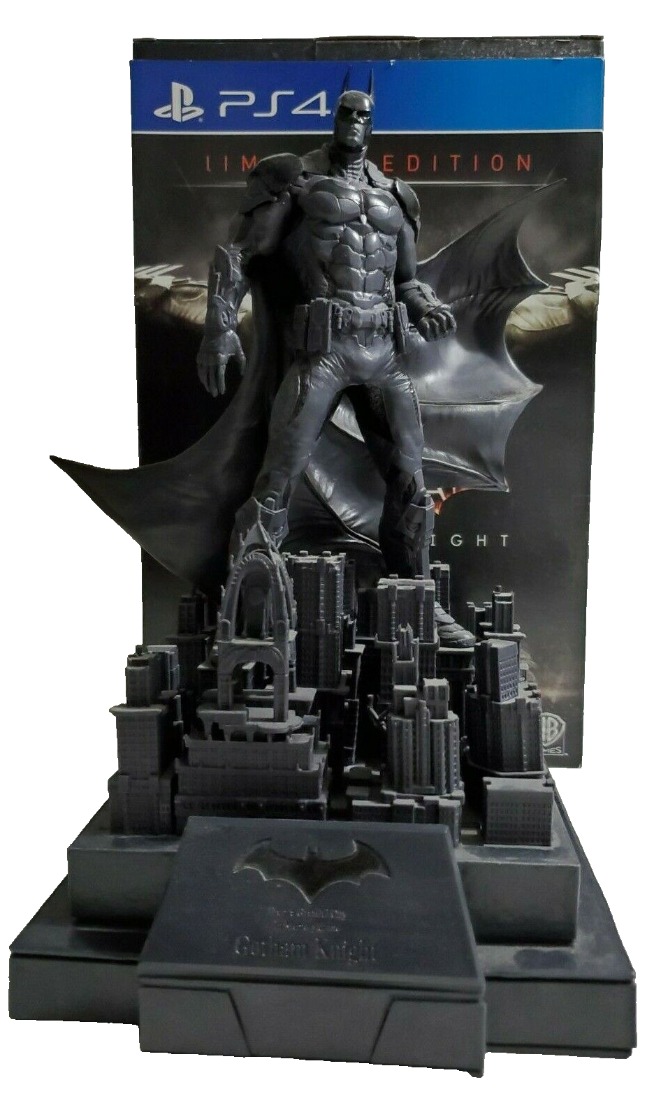 PLAYSTATION 4 BATMAN ARKHAM KNIGHT LIGHT UP STATUE FIGURE