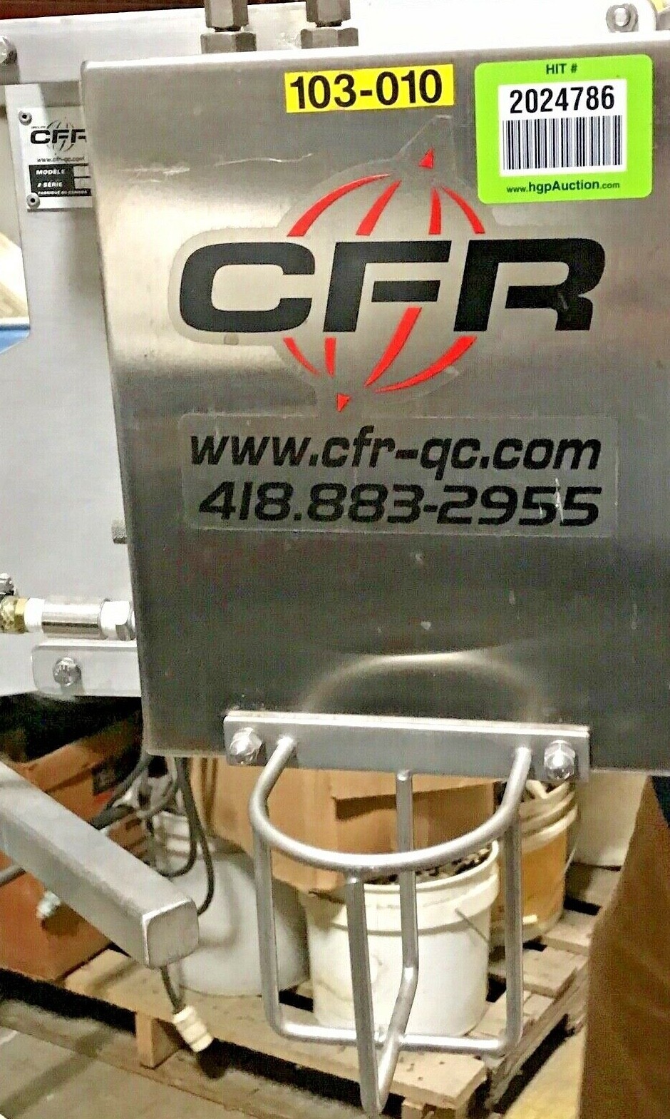 High Shear Mixer Stainless Steel High Speed Mixer CFR MELANGEUR