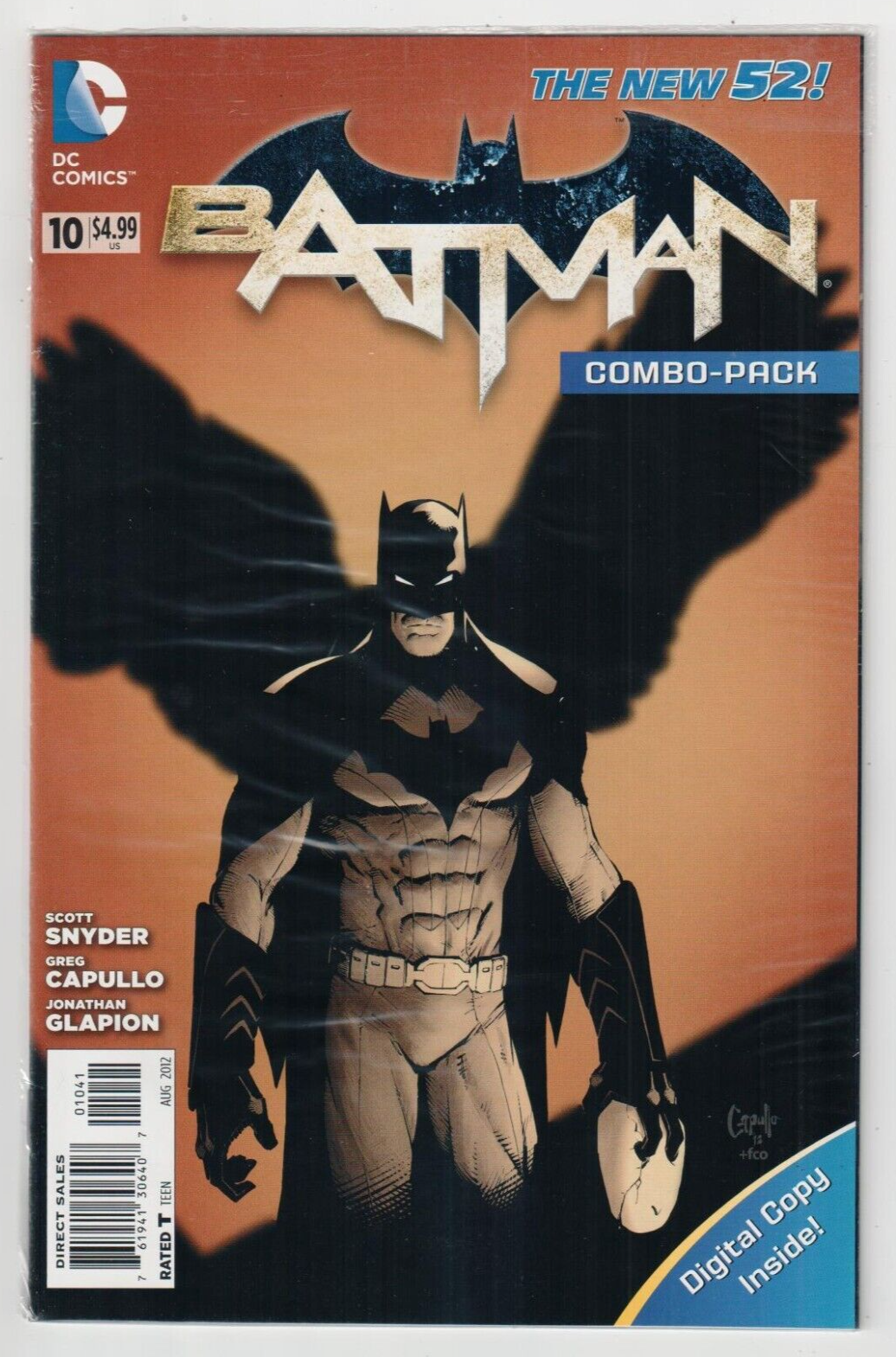 BATMAN #10 New 52 Scott Snyder Greg Capullo Tynion IV COMBO PACK