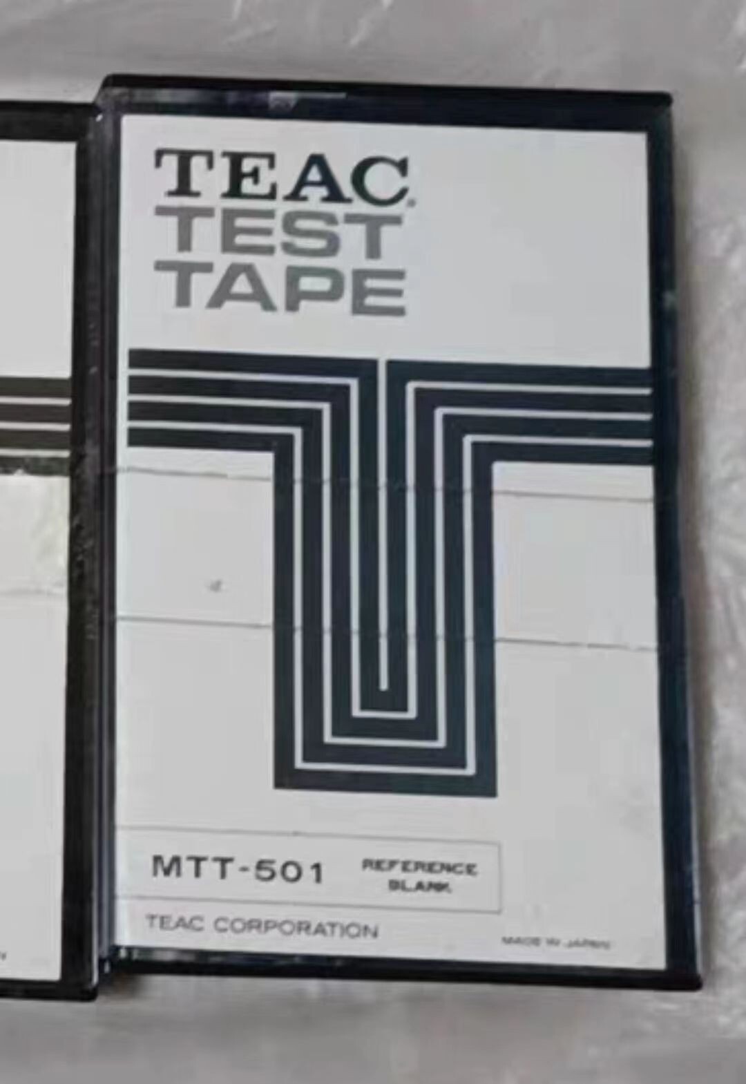 NEW GENUINE TEAC MTT-501 REFERENCE C-60 TYPE TEST TAPE | eBay NEW GENUINE TEAC MTT-501 REFERENCE C-60 TYPE TEST TAPE | eBay