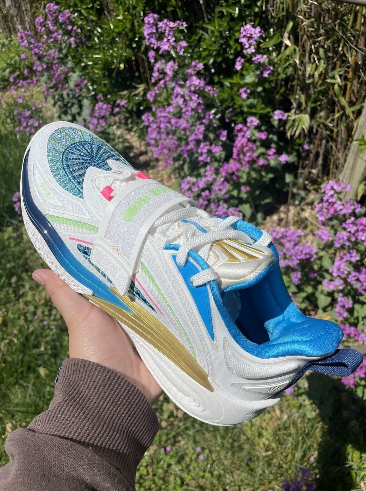 ANTA KAI 1 'Playoffs - Home/White', Size US 12.5 M