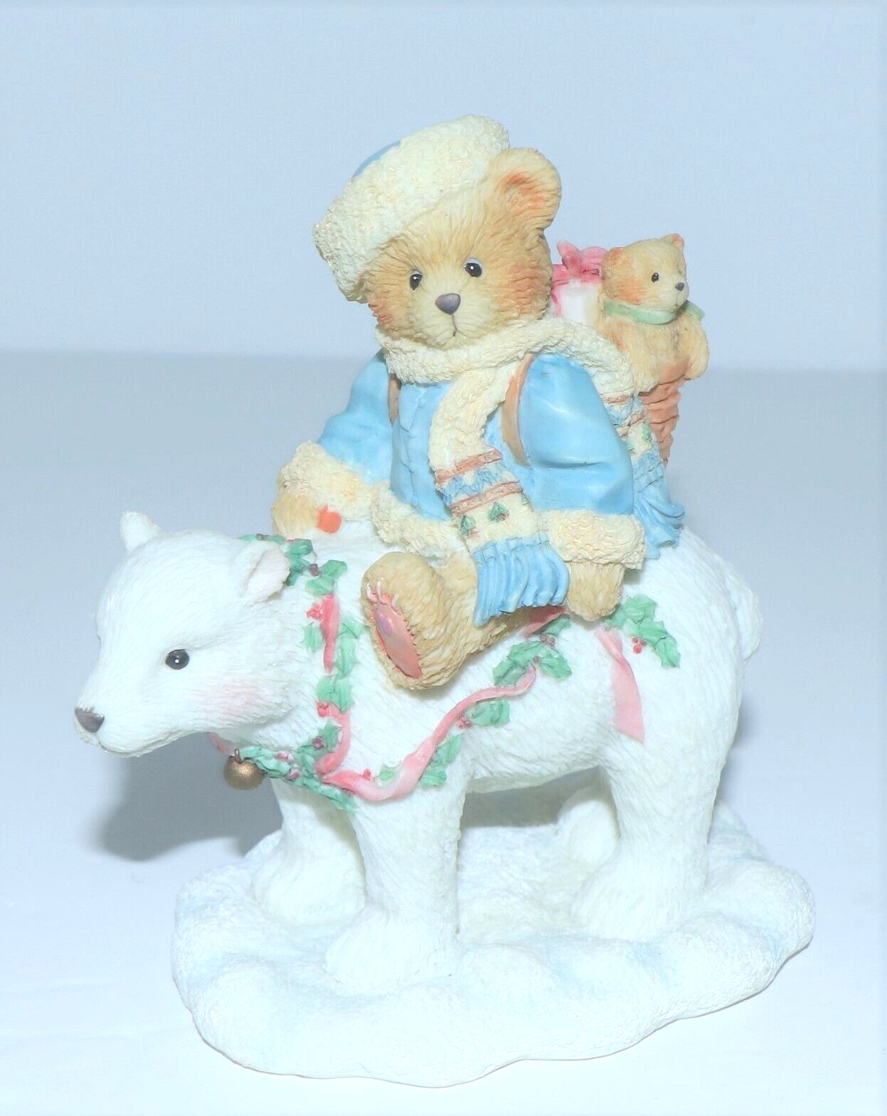 CHERISHED TEDDIES FIGURINE ERIC BEAR TIDINGS OF JOY POLAR
