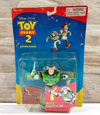 トイストーリー2 ミニカー フィギュア TARGET Disney Pixar Toy Story 2 Buzz Lightyear Karate Chop Action