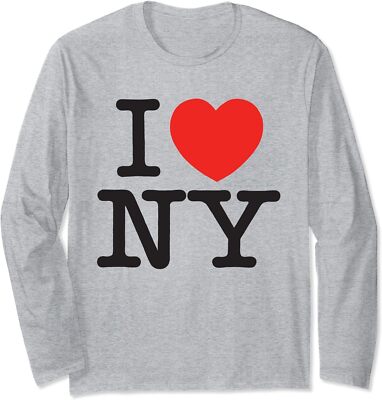 I Love NY Love New York Heart Love NY New York Long Sleeve T