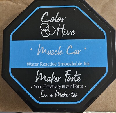 Maker Forte Color Hive Ink Pad - Muscle Car - 3 Pack - FREE SHIP ! 