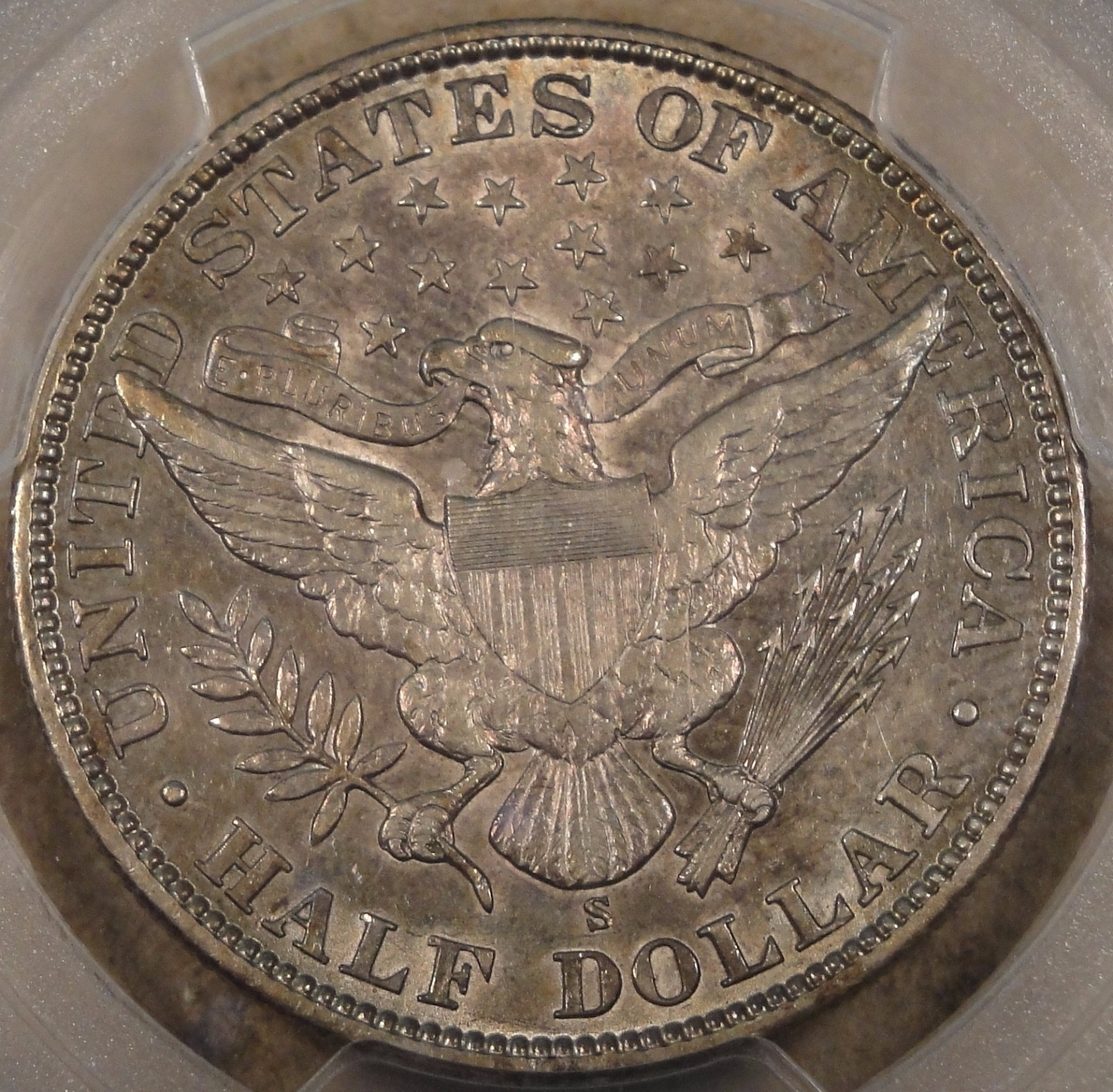 1906-S Barber Half Dollar PCGS AU53