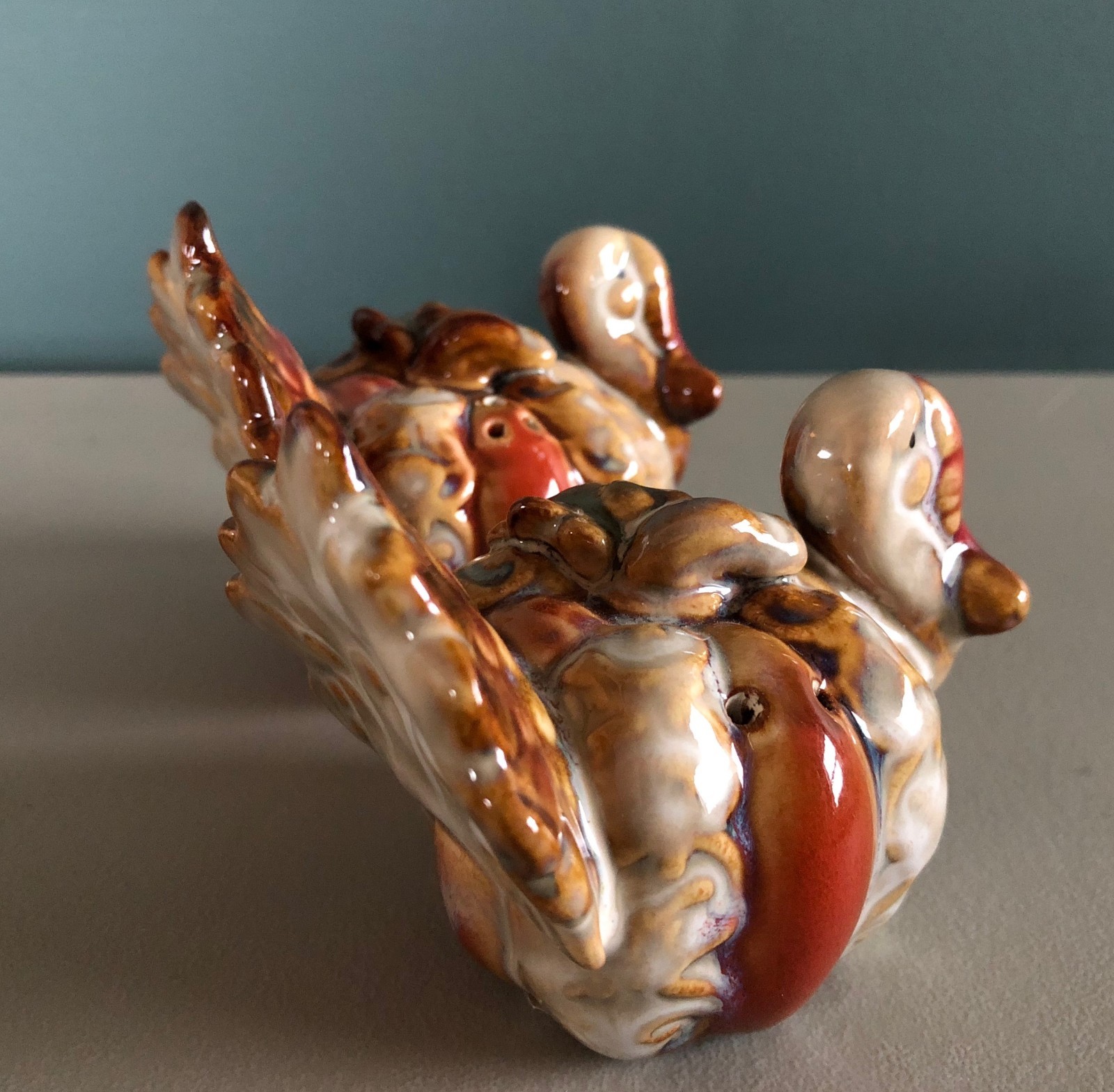 Turkey Salt Pepper Shakers Set Thanksgiving Holiday Decor Fall Animal Bird