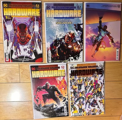 DC MILESTONE HARDWARE 1 2 3 5 6 Season One LOT 2022 by Brandon Thomas