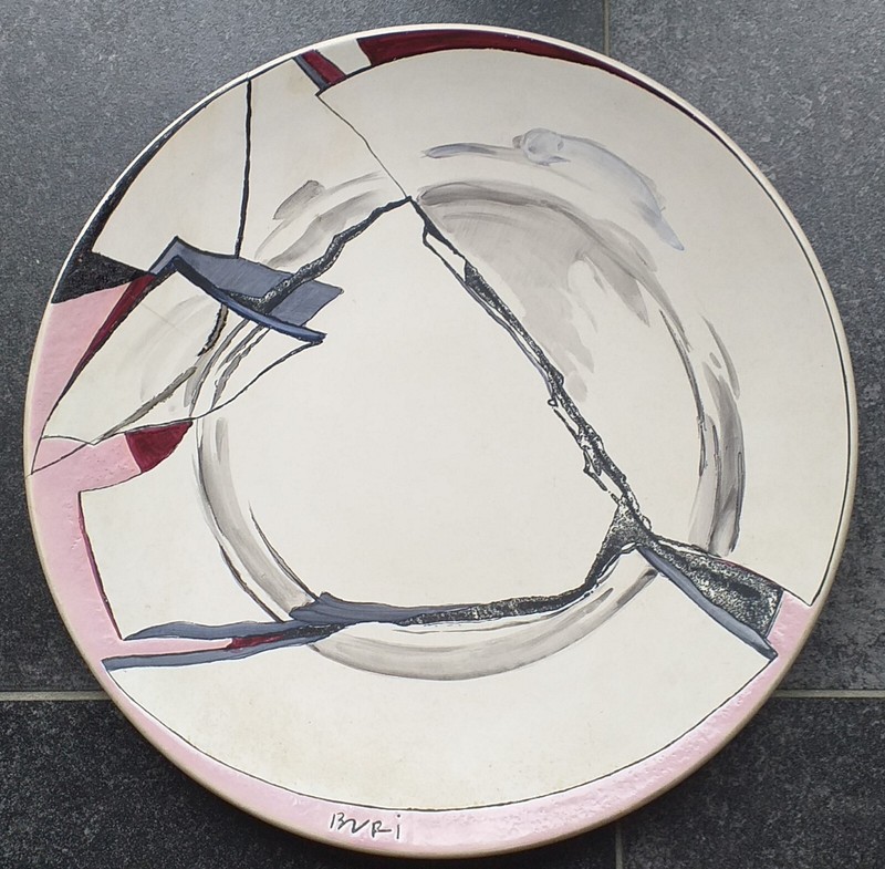 Samuel Buri, Coupe 1643, NÂ° 1 /25, AnnÃ©Es 80? DiamÃ¨Tre 36.8 Cm Environ, Longwy