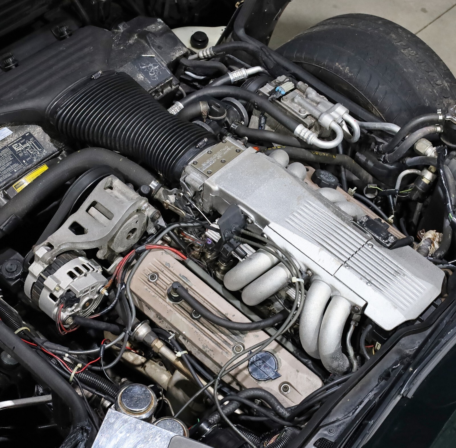 ミイ 1990 Corvette 5.7L 350 TPI Tuned Port Engine 4-Speed 700R4