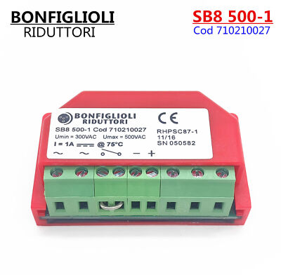 BONFIGLIOLI RIDUTTORI SB8 500-1 cod 710210027 RHPSc87-1 Motor Brake Rectifier