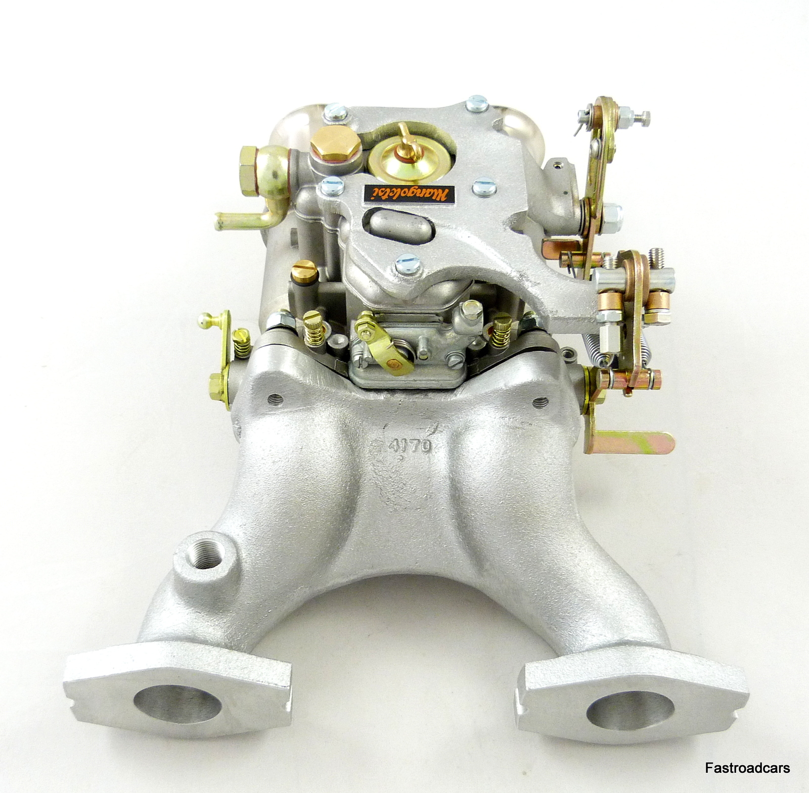 MGB WEBER 45 DCOE 152G CARB/CARBURETTOR, MANIFOLD & LINKAGE READY