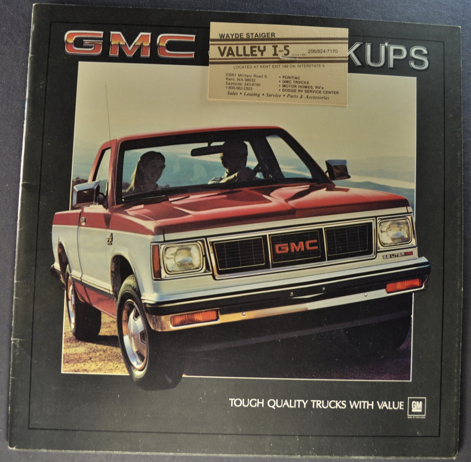 1984 GMC S-15 Pickup Truck Brochure Gypsy High Sierra 4x4