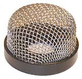 T-H MARINE 3/4'' screw on SS wire mesh srtainer. PVC base with internal threads