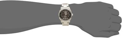 Pre-owned Orient Neo70's Wv0061se Black Dial Stainless Steel Solar Men Elegant Watch