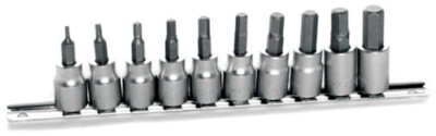 Performance Tool 10pc Socket Set Metric W1388