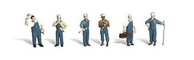 Woodland Train Mechanics - N Scale Model Railroad Figure - #a2147