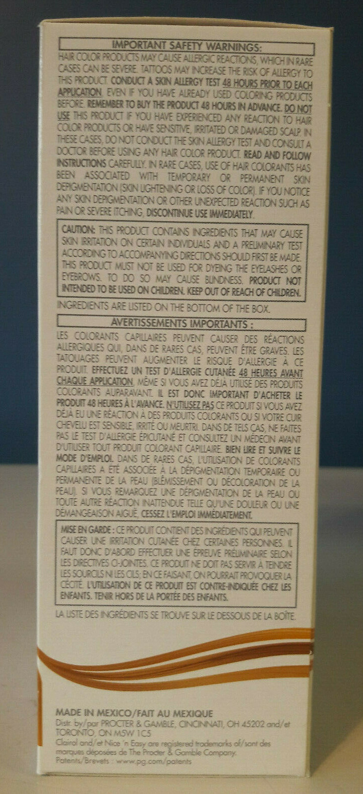 Lot of (3) CLAIROL Nice'n Easy #9 Light Blonde Permanent Hair Color / Free Ship