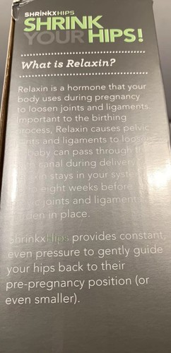 ShrinkXHips size XS/S postpartum belt Wrap Shrink Hips after Baby Original Box