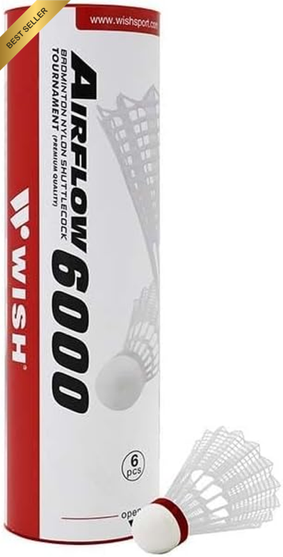 Wish Shuttlecock Nylon - Air Flow 6000 - Fast Speed