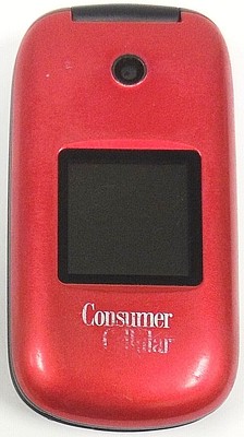Huawei Envoy U3900 - Red and Black ( Consumer Cellular ) Flip Cell Phone